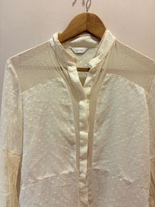 Elegant ELVI Cream Shirt