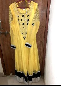 Haldi Wedding Function Gown