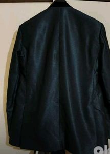 Elegant Navy Bandhgala Blazer