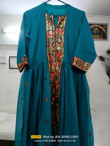 Long Gown from Saree - FIX PRICE