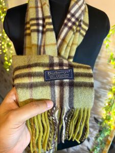 Burberry Cashmere Scarf Unisex ❤️