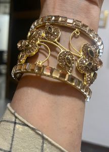 Rose Gold Big Kada