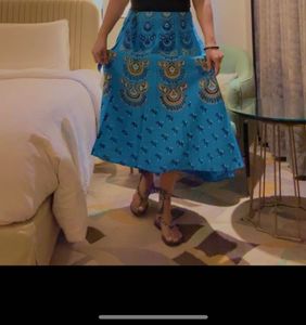 Wrap Around Ethnic Skirt