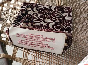 Floral Velvet Tote Bag