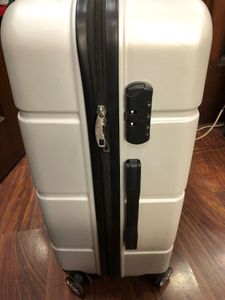 Silver Suzuki Luggage - Travel Ready!