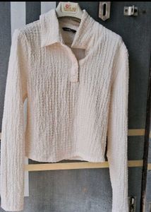 Zudio Textured Crop Top