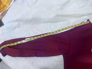 OVERSIZED SAVANA CHERRY RED SWEATSHIRT