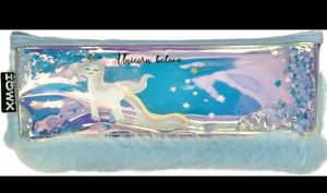 🦄Unicorn🦄 Fur Pencil Case Pack of 3