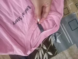 Pink End of Story Crop Top