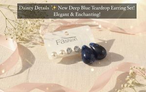 Teardrop Earring Set