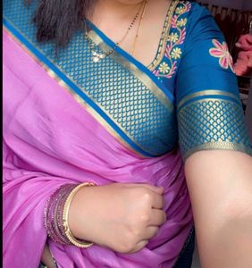 Elegant Pink Saree