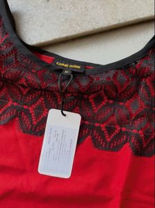 Red formal/ casual top