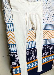 Women Off White Printed Kurta Set
