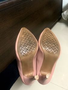 Elegant Pink Berry Heels