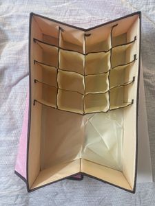 Fabric Multicompartment Foldable Storage Bag