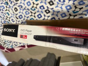 sony dvd player unused only outer box damaged