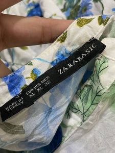 ZARA Floral Print Top