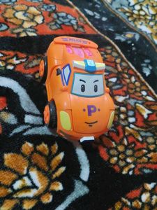 Orange Car Toy