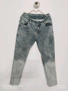 Acid Wash Denim Jeans