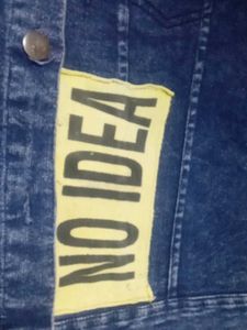Denim Jacket with Patches