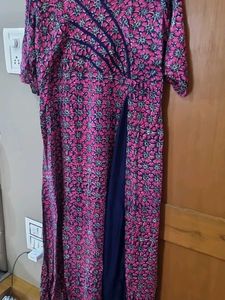 Floral Print Maxi Dress