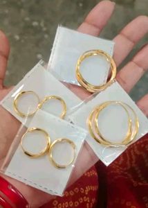 Gold Rings - Set of 3