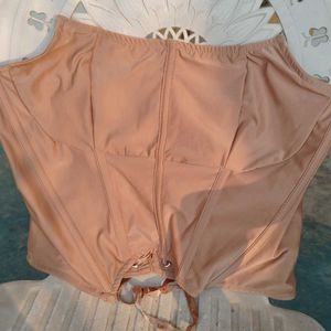 Stylish Tan Corset Top