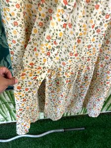 Beige Colour sophisticated midi dress
