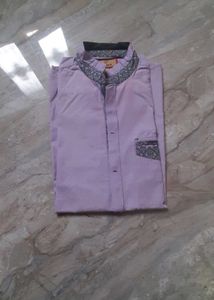 Elegant Men Shirt Chinese Collar