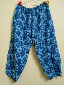 Blue Printed Kurta Set