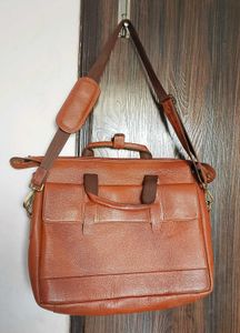 Vintage Leather Briefcase