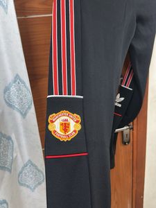 Adidas Manchester United Black Track Pants