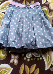 Kids Pink Colour And Grey Middie