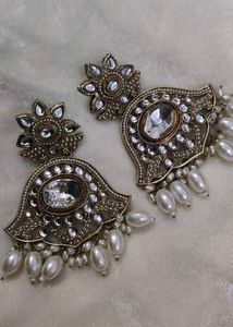 Traditional Moti Earrings