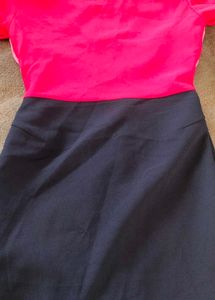 Chic Two-Tone Dress