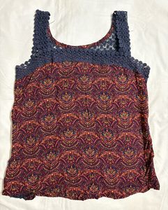Patterned Tank Top