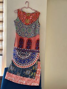 Colorful Sleeveless Dress