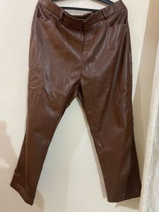 Chemistry Faux Leather Trouser