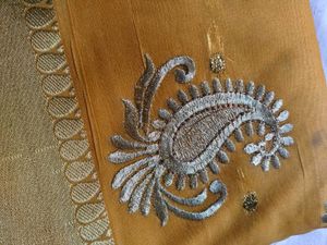 Shalimar Saree - Yellow &amp; Gold