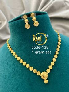 Gold Plated Choker Set