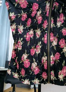 Floral Corset Top