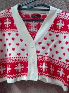 Fancy Cropped Cardigan