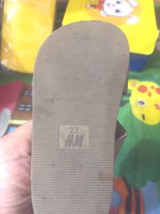Toddler &#34;Good Things Happen&#34; Sandals
