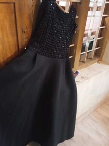 Black Party Wear Gown