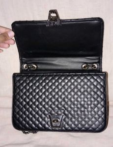 Quilted Chain Crossbody Bag