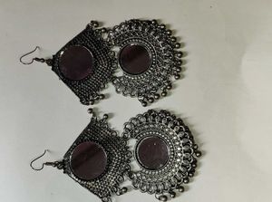 Beautiful oxidized earrings