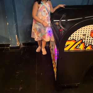 Girls' Pastel Watercolor Dress