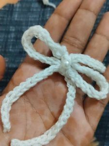 Crochet Bow Hair Clips (Set of 2)