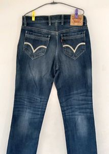 Dark Blue Denim Jeans