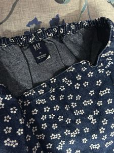 Floral Denim Mini Skirt